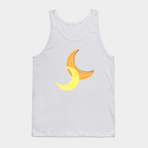 Double Moon Tank Top by GoodyL